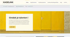 Desktop Screenshot of kadelink.be